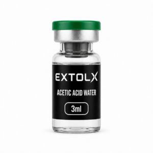 extolx acetic acid water 3ml green cap